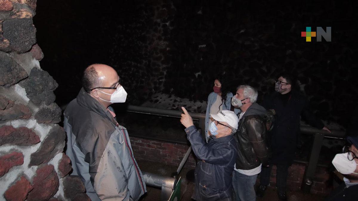 Zona Arqueológica del Templo Mayor sin daños graves, tras granizada