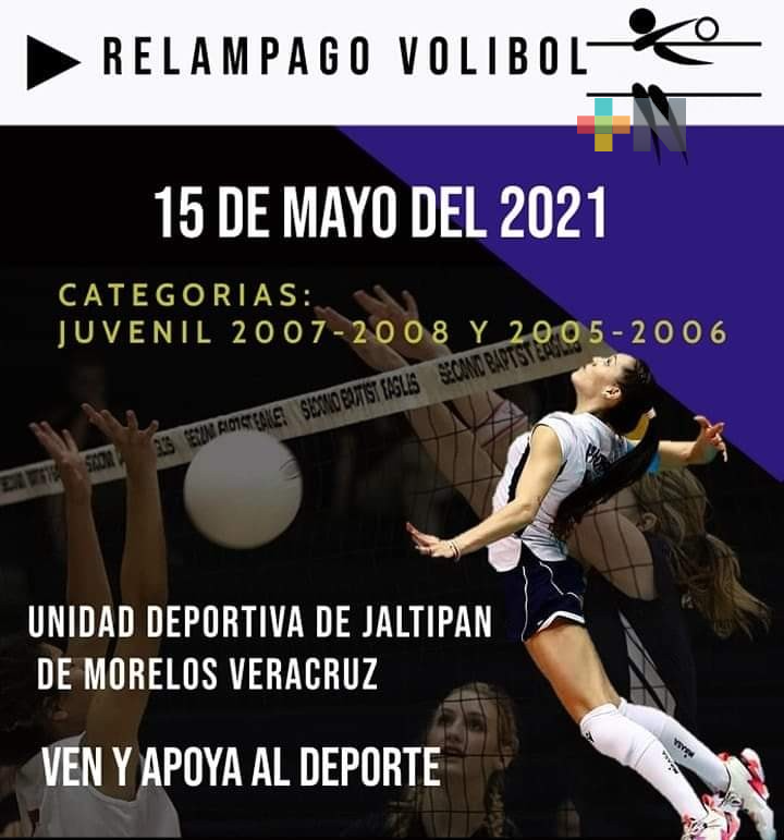En Jáltipan, convocan a torneo de voleibol relámpago