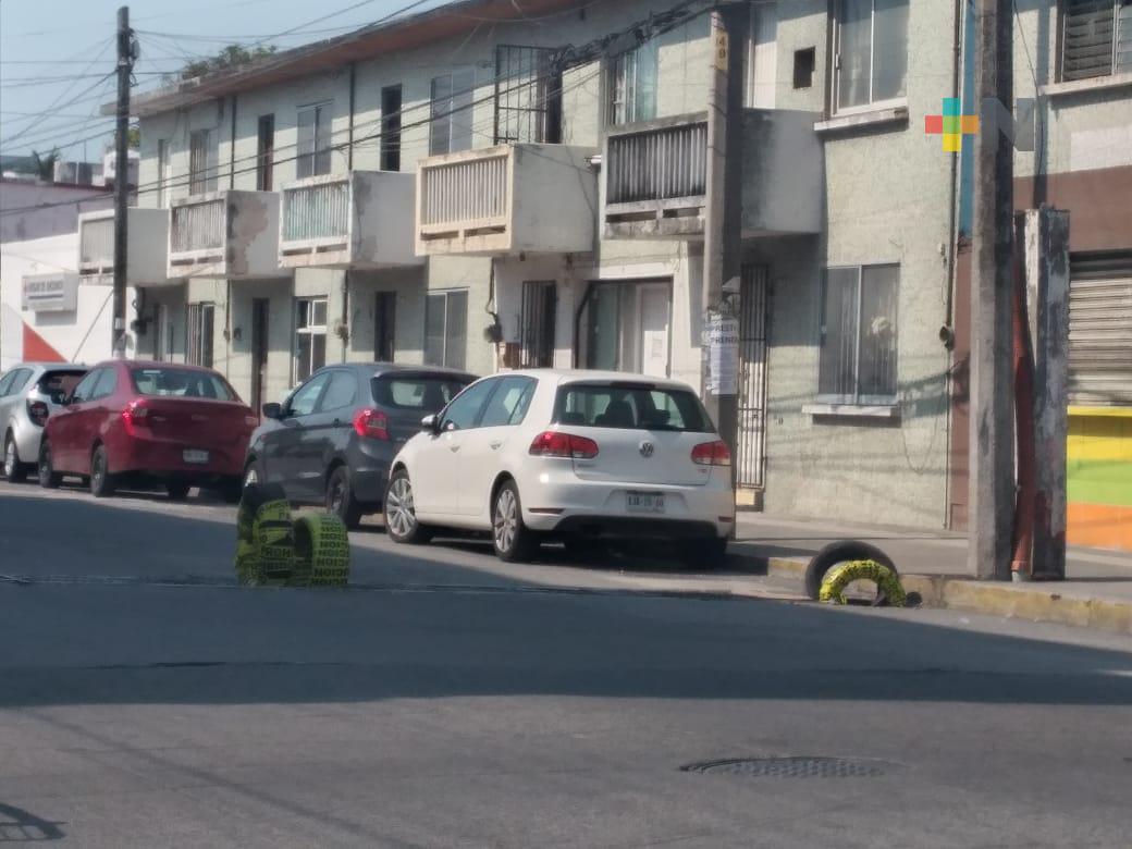 Sin tapa está una tragatormentas en avenida La Fragua del municipio de Veracruz