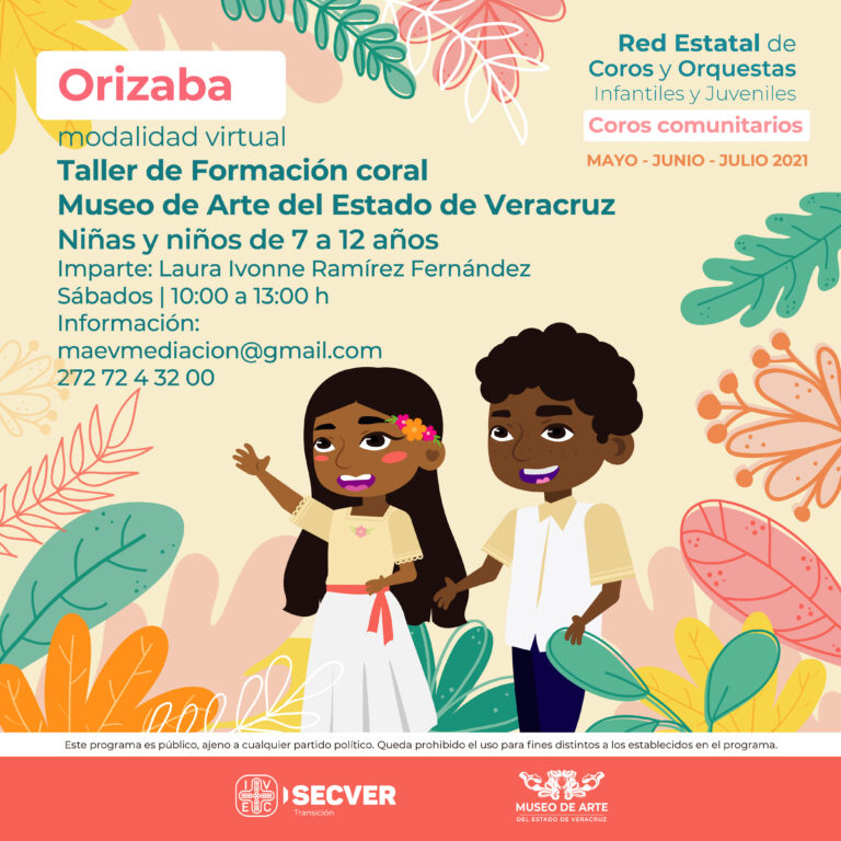 Invitan a niñas, niños y adolescentes a unirse a las actividades de la Red de Coros Comunitarios