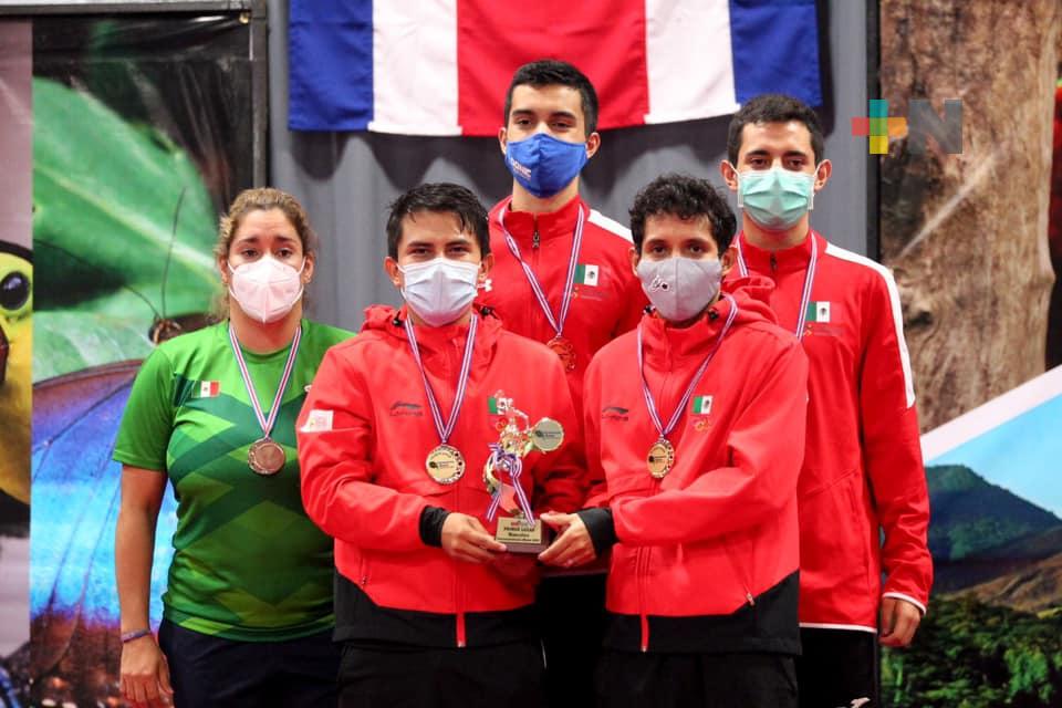Rogelio Castro debuta y México, campeón centroamericano de Tenis de Mesa
