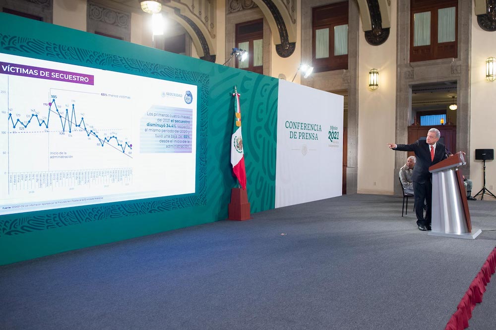 Disminución de los delitos del fuero federal son resultado de la perseverancia y atención a las causas: presidente