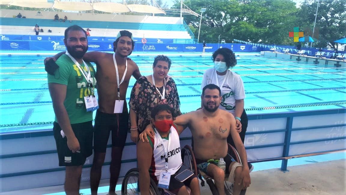 Participan veracruzanos en Abierto Mexicano de Para-Natación 2021