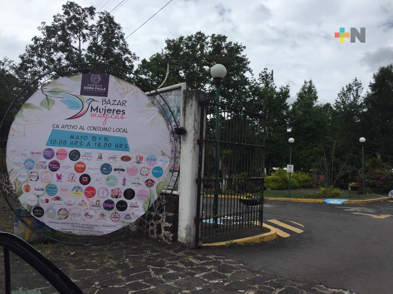 Parque Doña Falla albergará el Bazar Mujeres Mágicas, este fin de semana