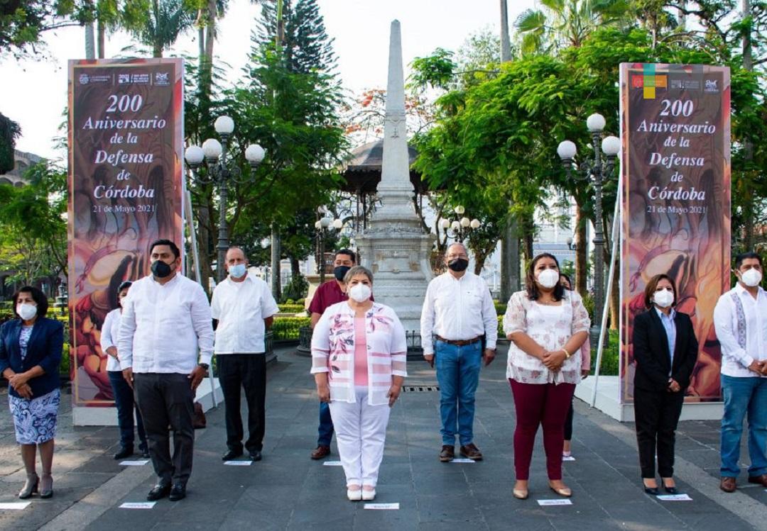 En Córdoba y Amatlán, conmemoraron el 200 Aniversario de la Batalla de 21 de Mayo