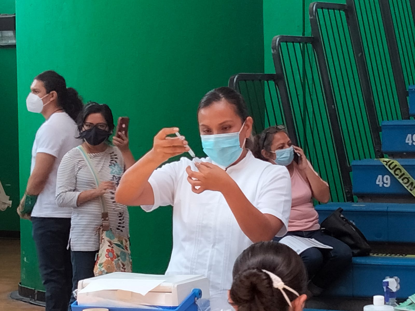 Inicia segunda dosis anticovid para personas de 40 a 49 años en Tuxpan