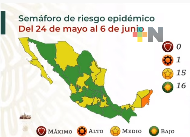 Veracruz seguirá en semáforo verde