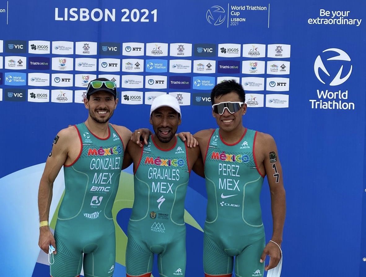 El xalapeño Crisanto Grajales, séptimo lugar en el Mundial de Triatlón en Lisboa