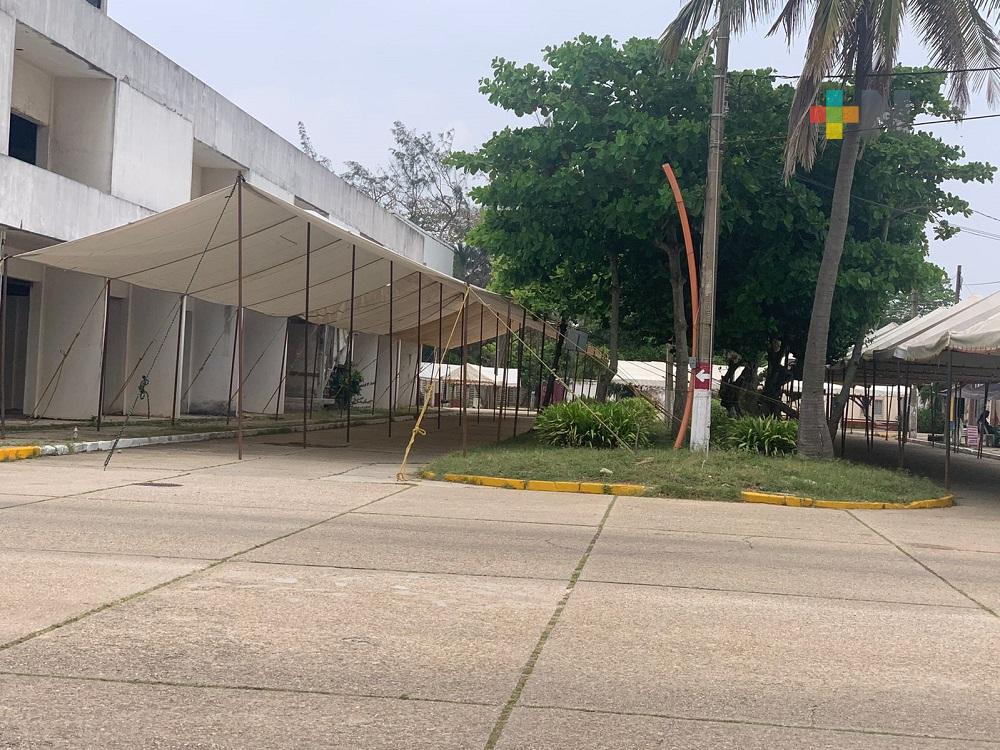 En Coatzacoalcos, todo listo para iniciar vacunación a personas de 50 a 59 años y embarazadas