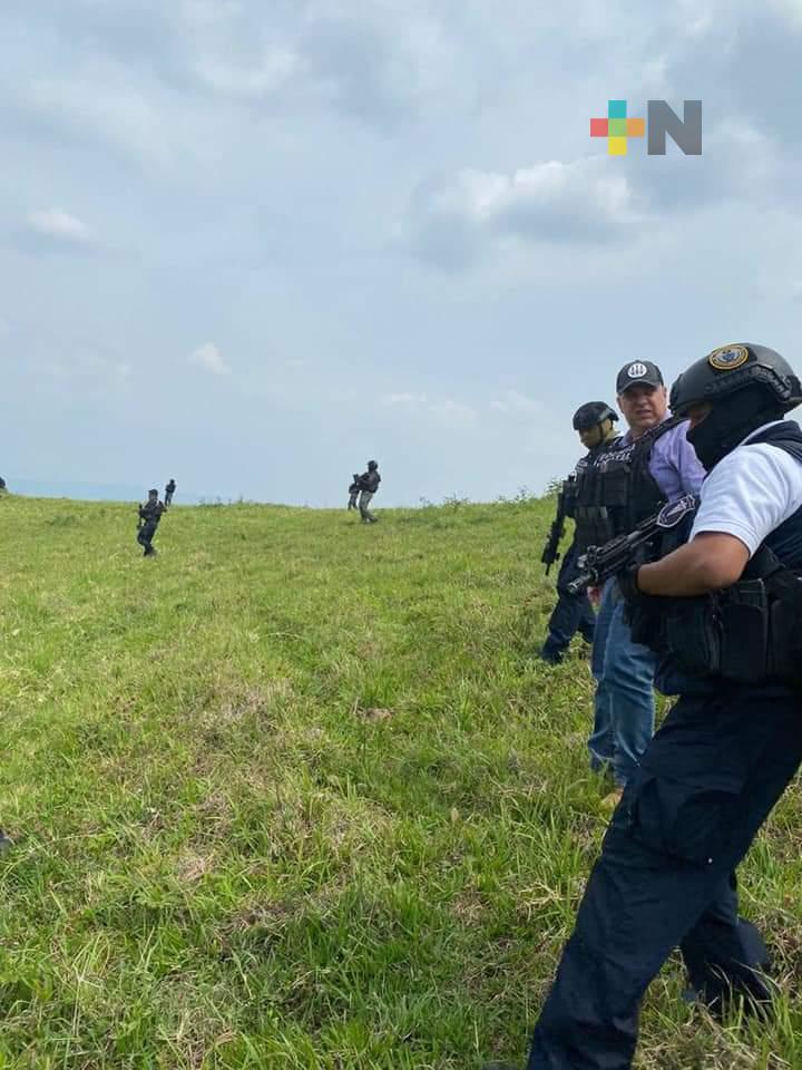 Mantiene SSP operativo de búsqueda en San Andrés Tuxtla