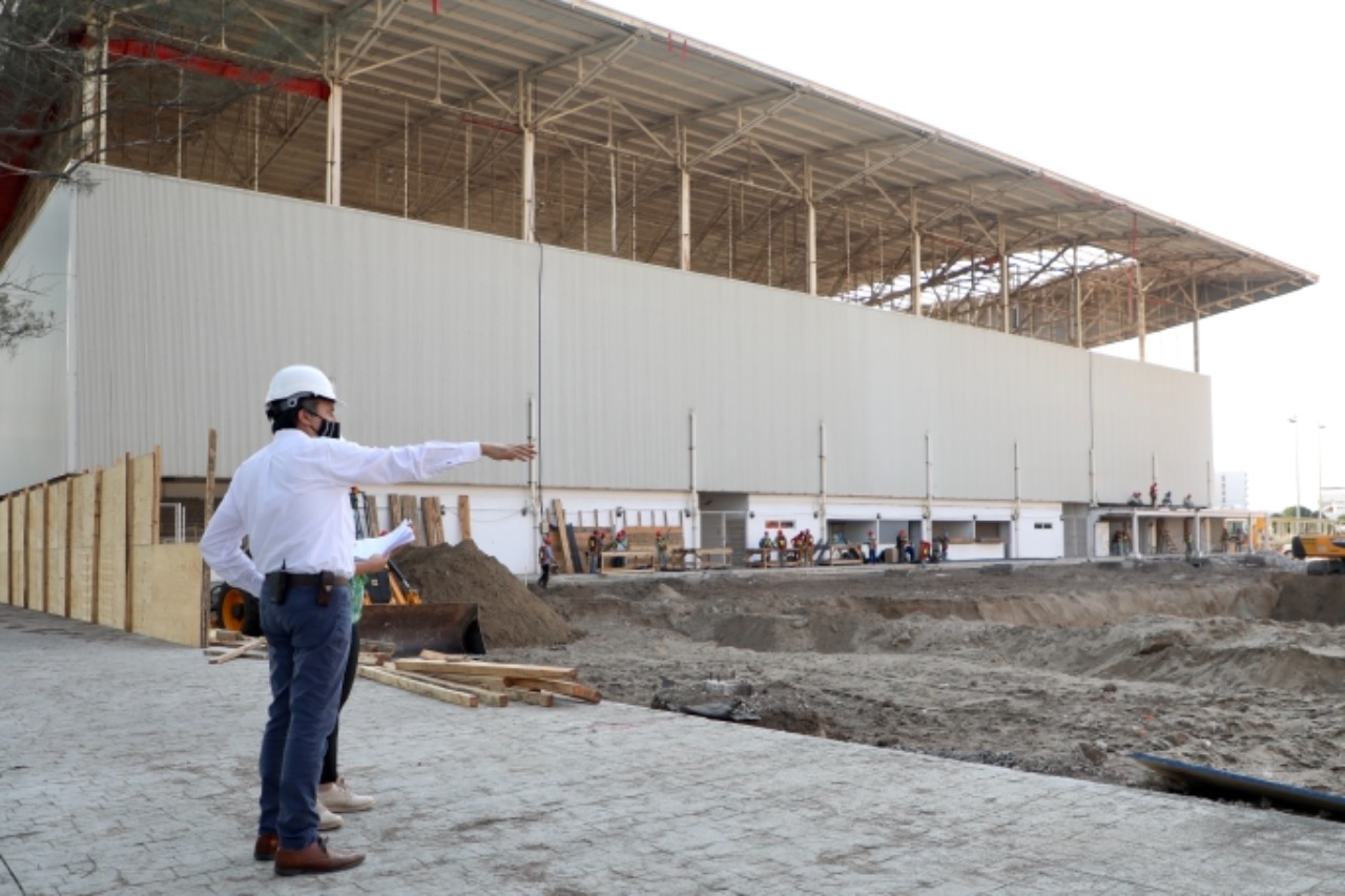 Supervisó el Gobernador de Veracruz avance de construcción de la Escuela de Béisbol «Beto Ávila»