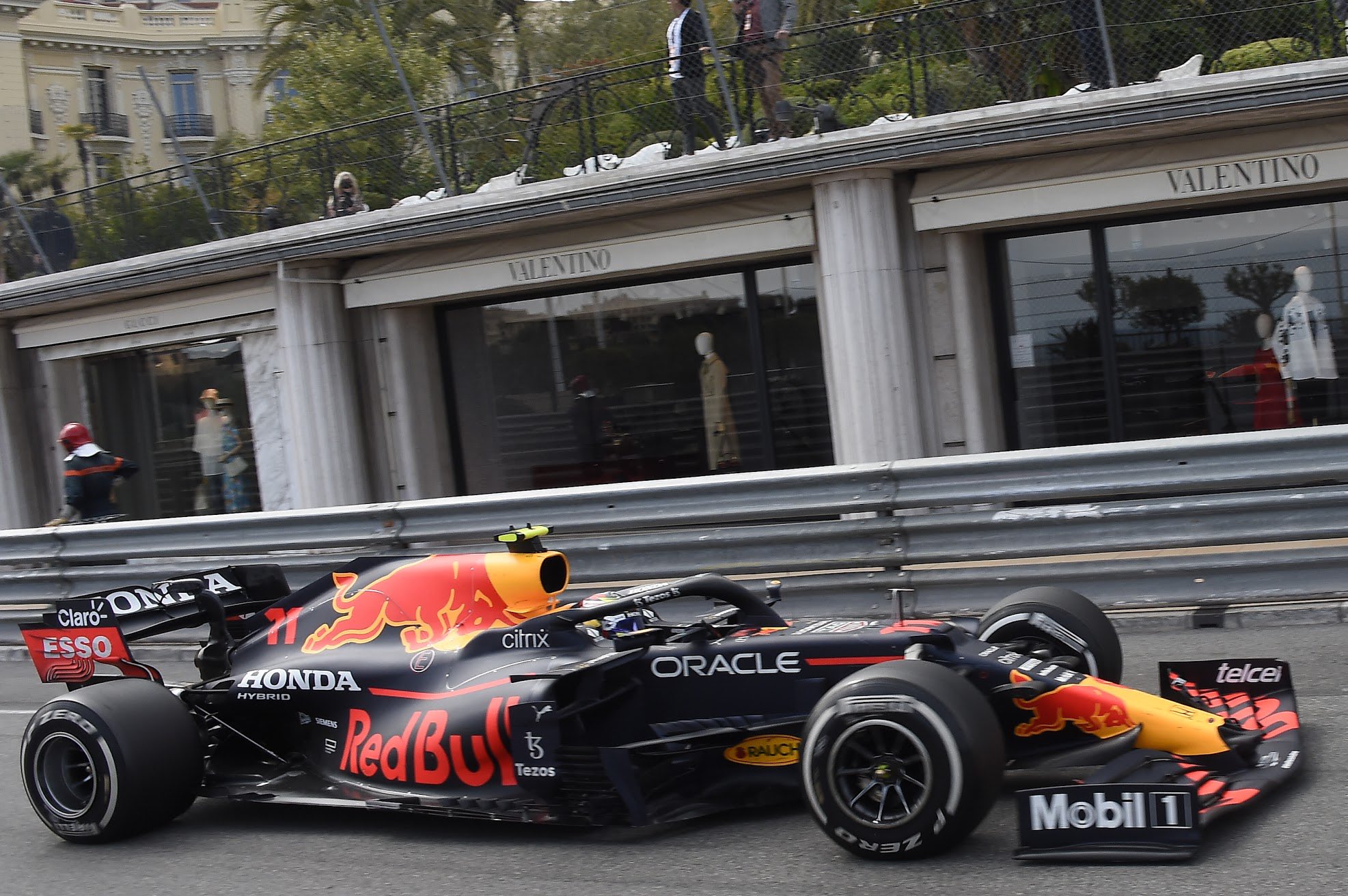 El piloto mexicano «Checo» Pérez cuarto en el Gran Premio de Mónaco de F1