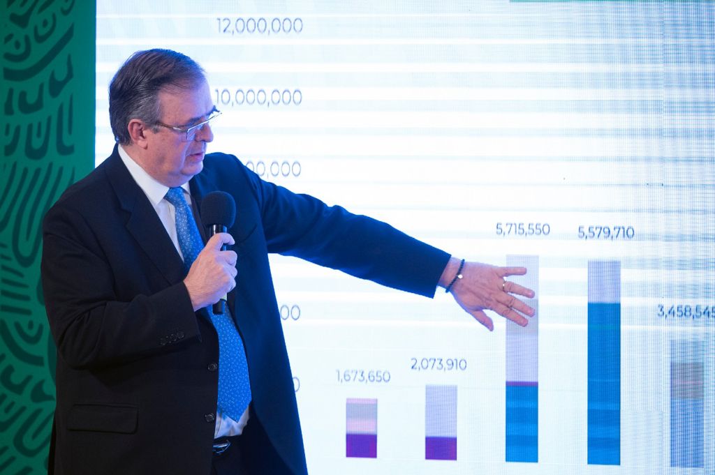 México duplicará suministro de vacunas: Marcelo Ebrard