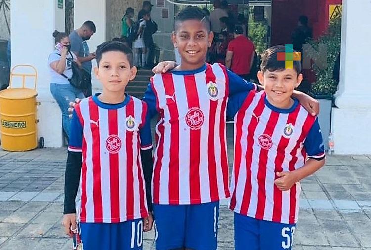 Escuela Chivas Veracruz exporta talentos