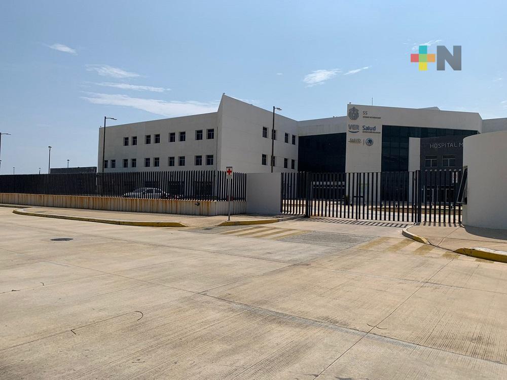 Hospital Materno Infantil de Coatzacoalcos dejó de recibir a pacientes con COVID-19
