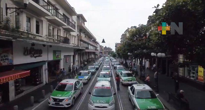 Taxistas agradecen beneficios de reforma a Ley de Tránsito y Transporte en Veracruz