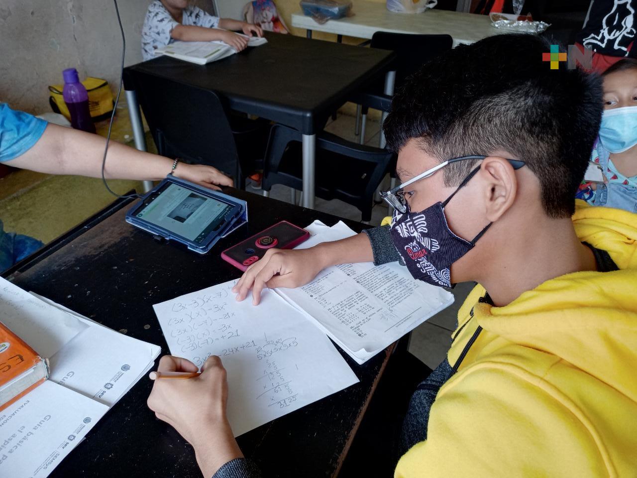 Clubes de tareas esperan regreso a clases presenciales