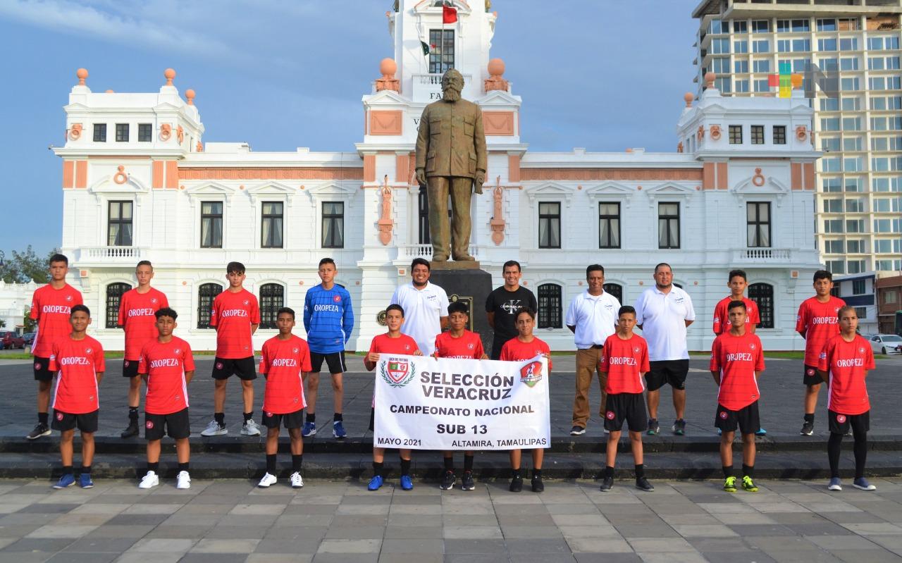 Selección Sub-13 de Liga Oropeza viaja al Nacional de Altamira