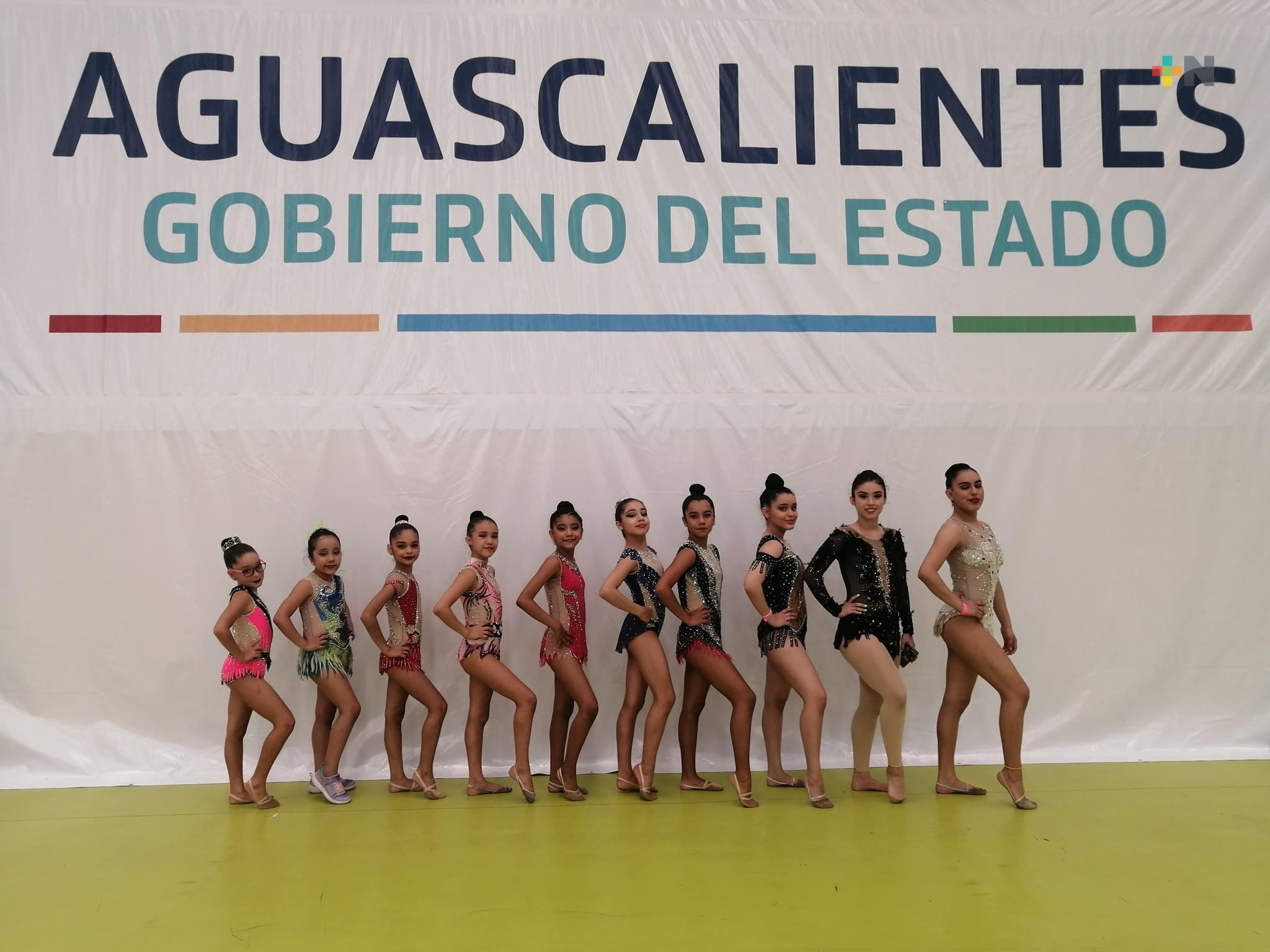 Gimnastas veracruzanas con intensa agenda estatal y nacional