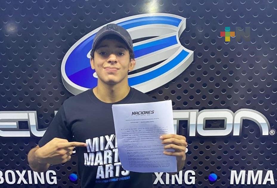 Agustín Guzmán pronto debutará en MMA Profesional
