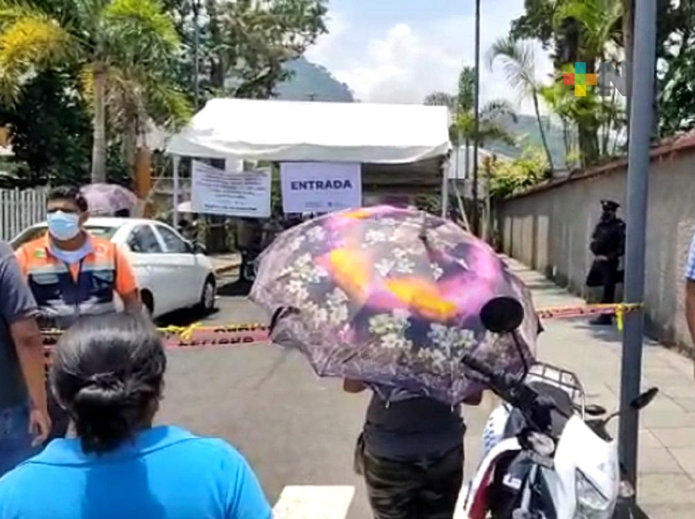 Inició aplicación de segunda dosis de vacuna anticovid para adultos mayores de Ixtaczoquitlán