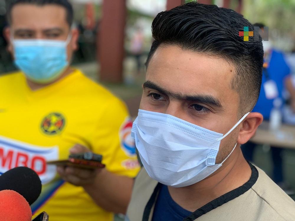 En Coatzacoalcos, hubo muy buena participación ciudadana para recibir vacuna anticovid: Juan Carlos Atzin