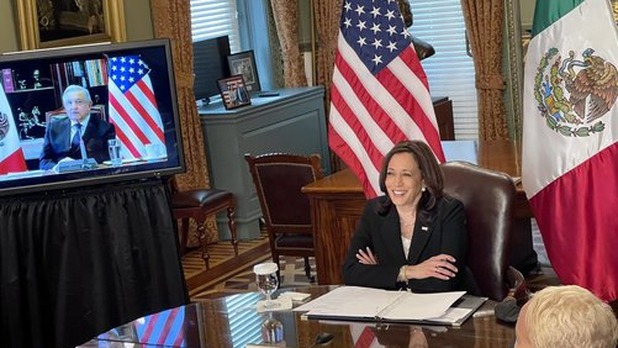 La vicepresidenta de Estados Unidos, Kamala Harris, llegará México la noche del 7 de junio