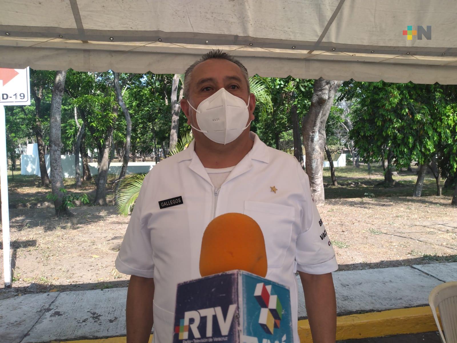 En Hospital Militar de La Boticaria esperan aplicar 3 mil 800 vacunas a personas de 50 a 59 años