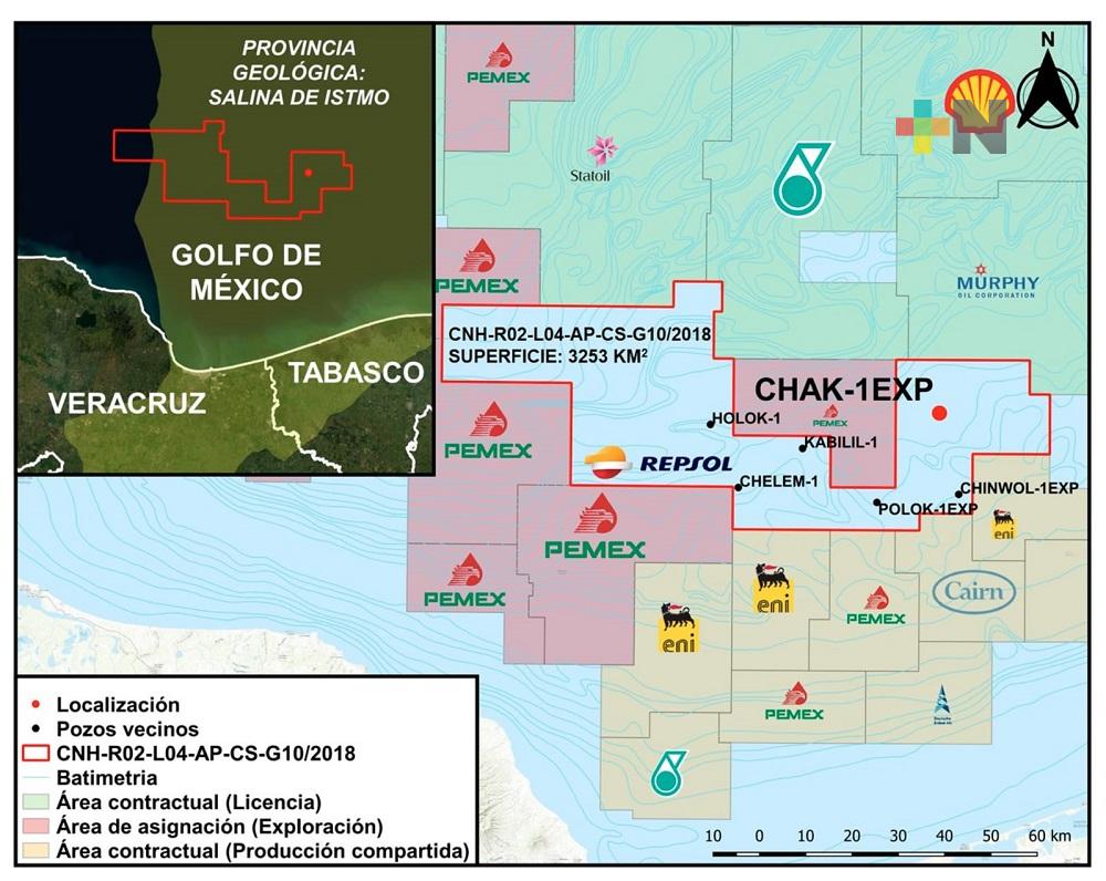 Otorgan nuevo permiso a Petronas y Repsol para perforar nuevo pozo en costas de Veracruz y Tabasco