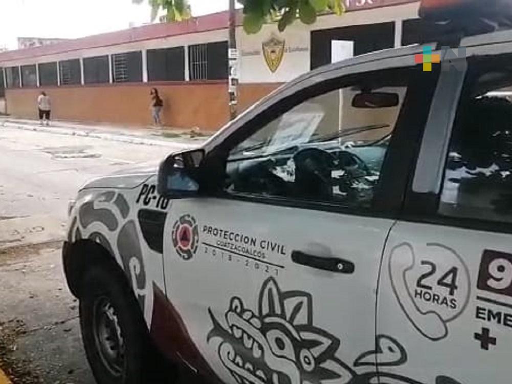 PC de Coatzacoalcos inició supervisión para constatar condiciones de escuelas