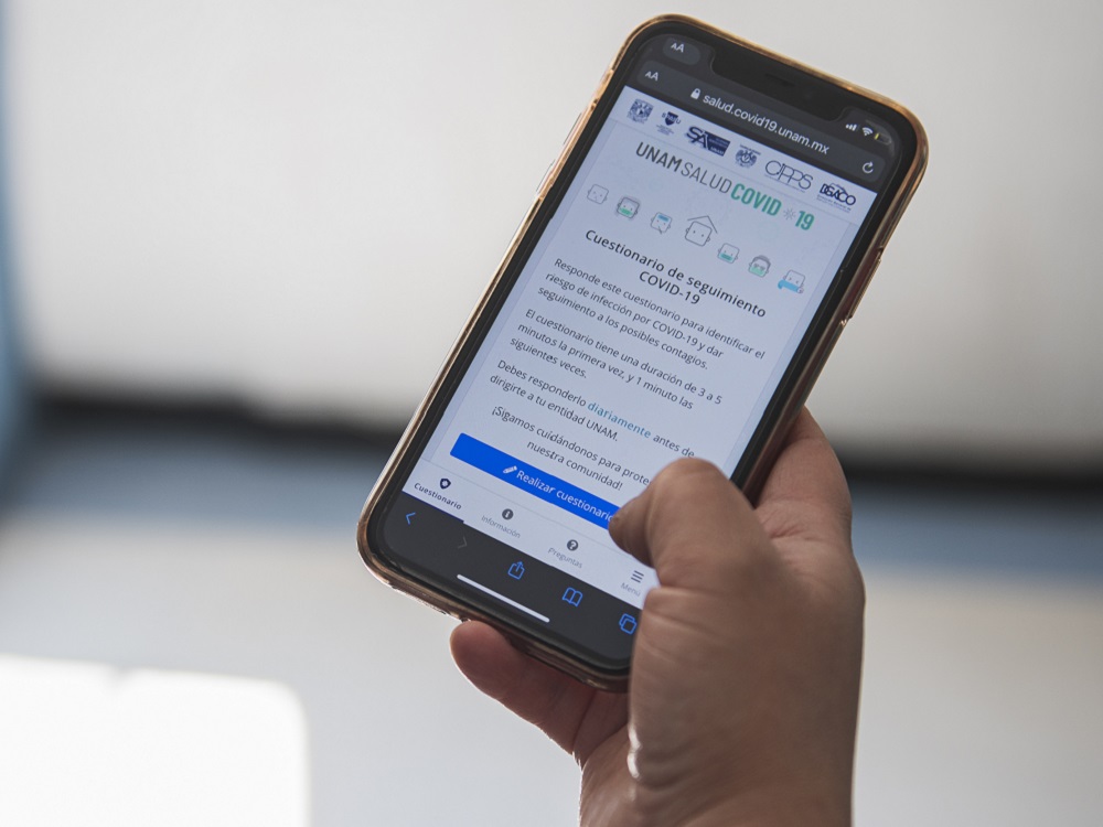 Presentan la aplicación “UNAM Salud COVID-19”