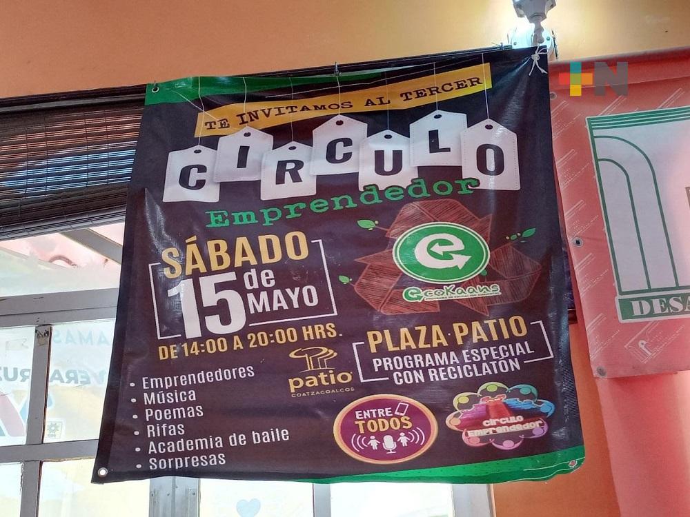 Realizarán tercer círculo emprendedor y reciclatón en Coatzacoalcos