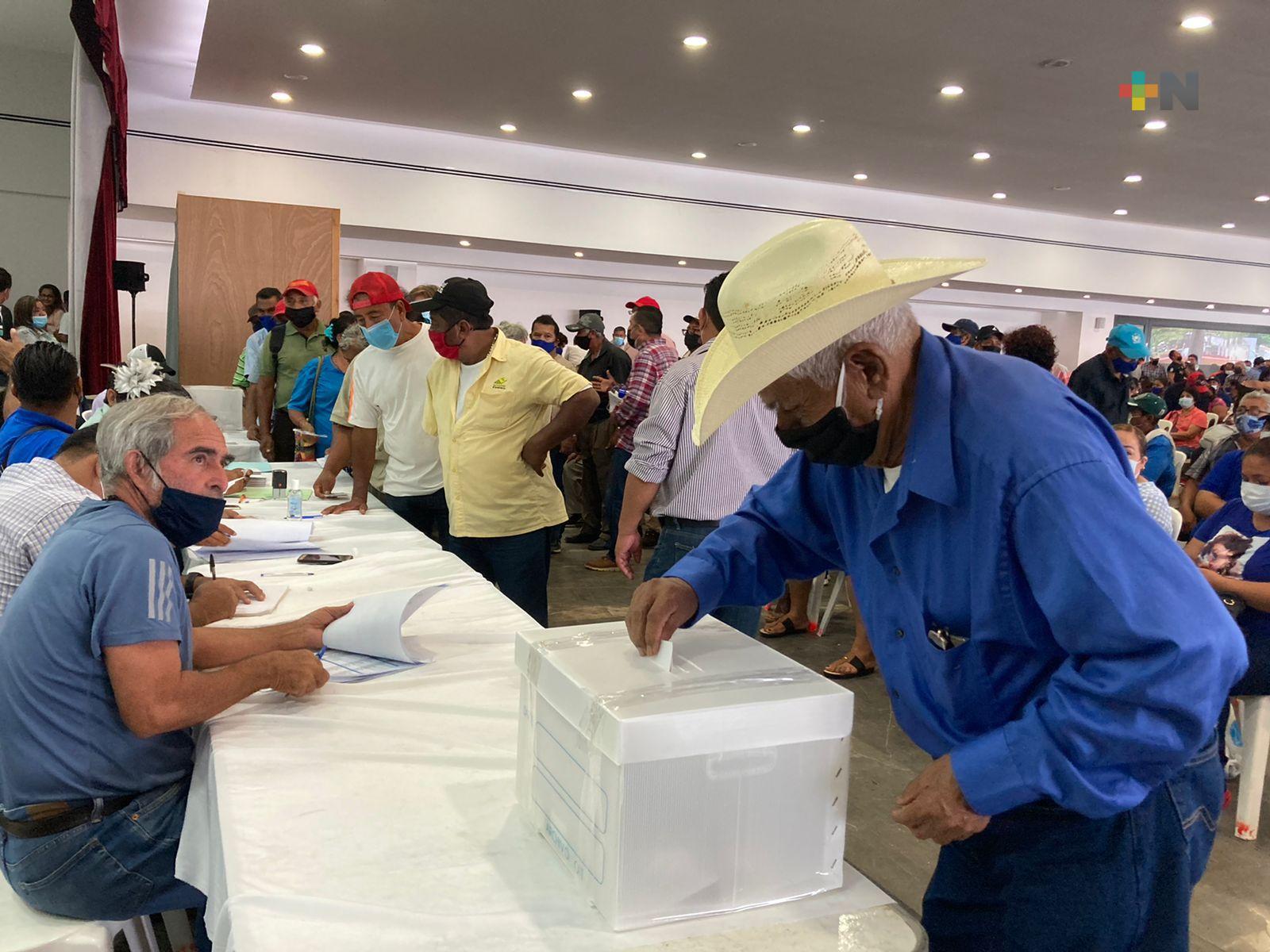 Sindicato Único de Empleados Municipales realizó eligió a su nuevo secretario general