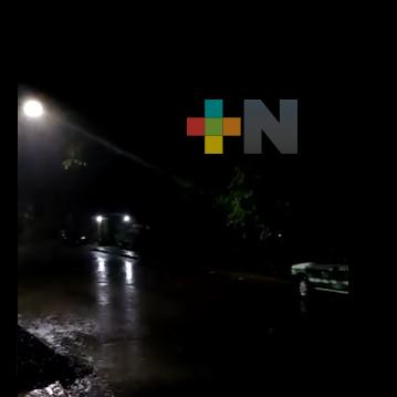 Alerta PC por lluvia y viento en Santiago Tuxtla
