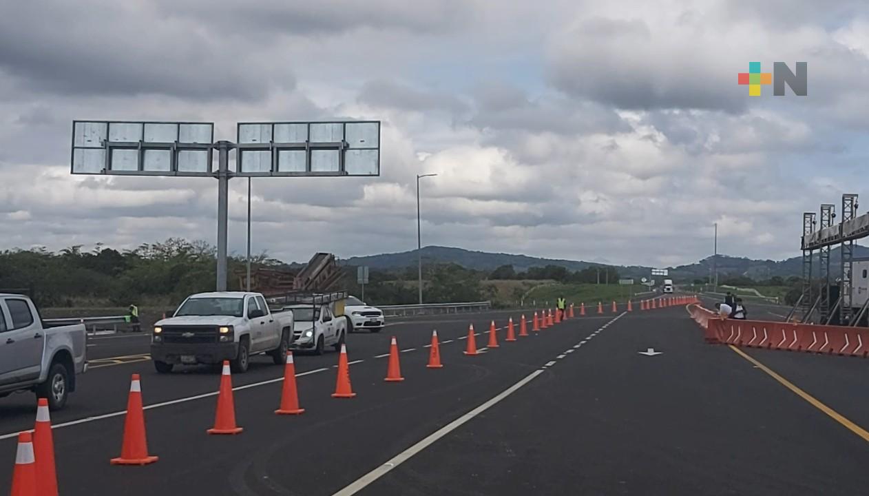 Abren último tramo de la autopista Tuxpan-Tampico