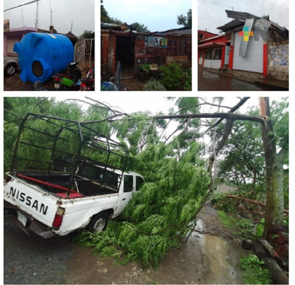 Tromba y Surada deja graves afectaciones en diferentes municipios de zona centro de Veracruz