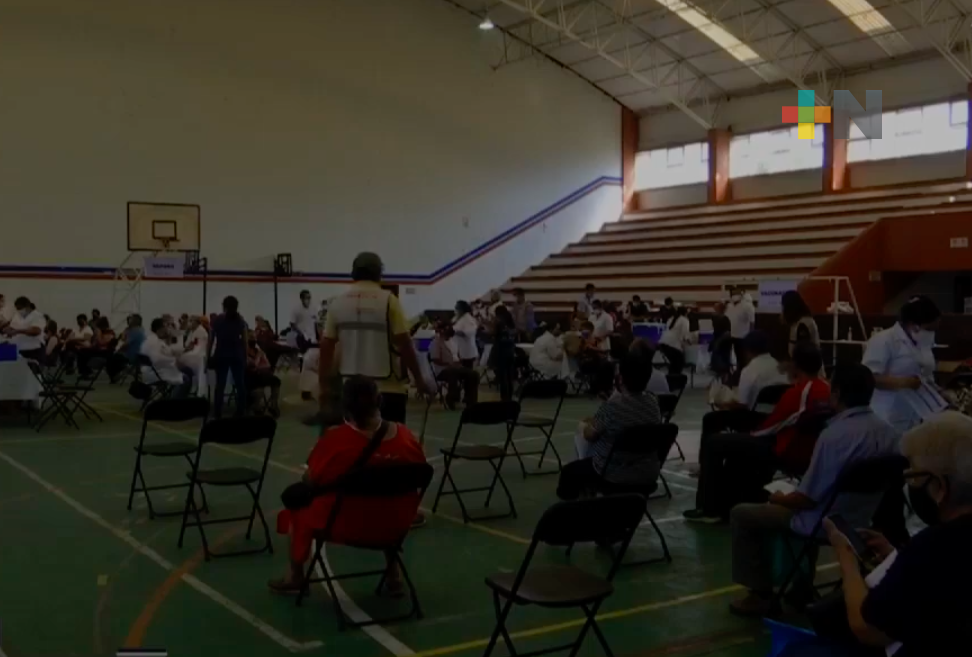 Continúa jornada de vacunación de segunda dosis contra COVID-19 en Coatepec