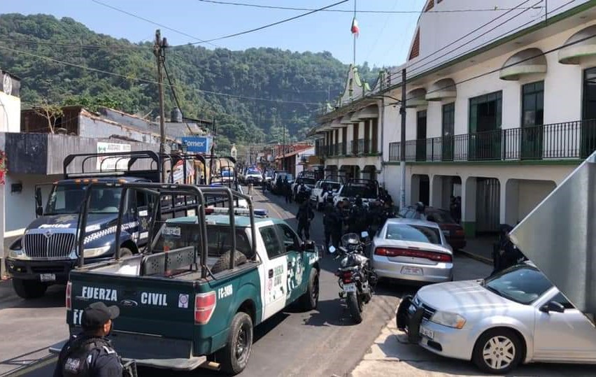 SSP Veracruz desarmó a la Policía Municipal de Jilotepec