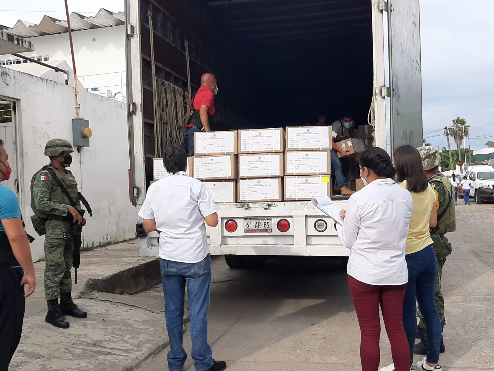 Confirmó el OPLE Veracruz que no se registraron robos o sustracciones de boletas para la jornada electoral