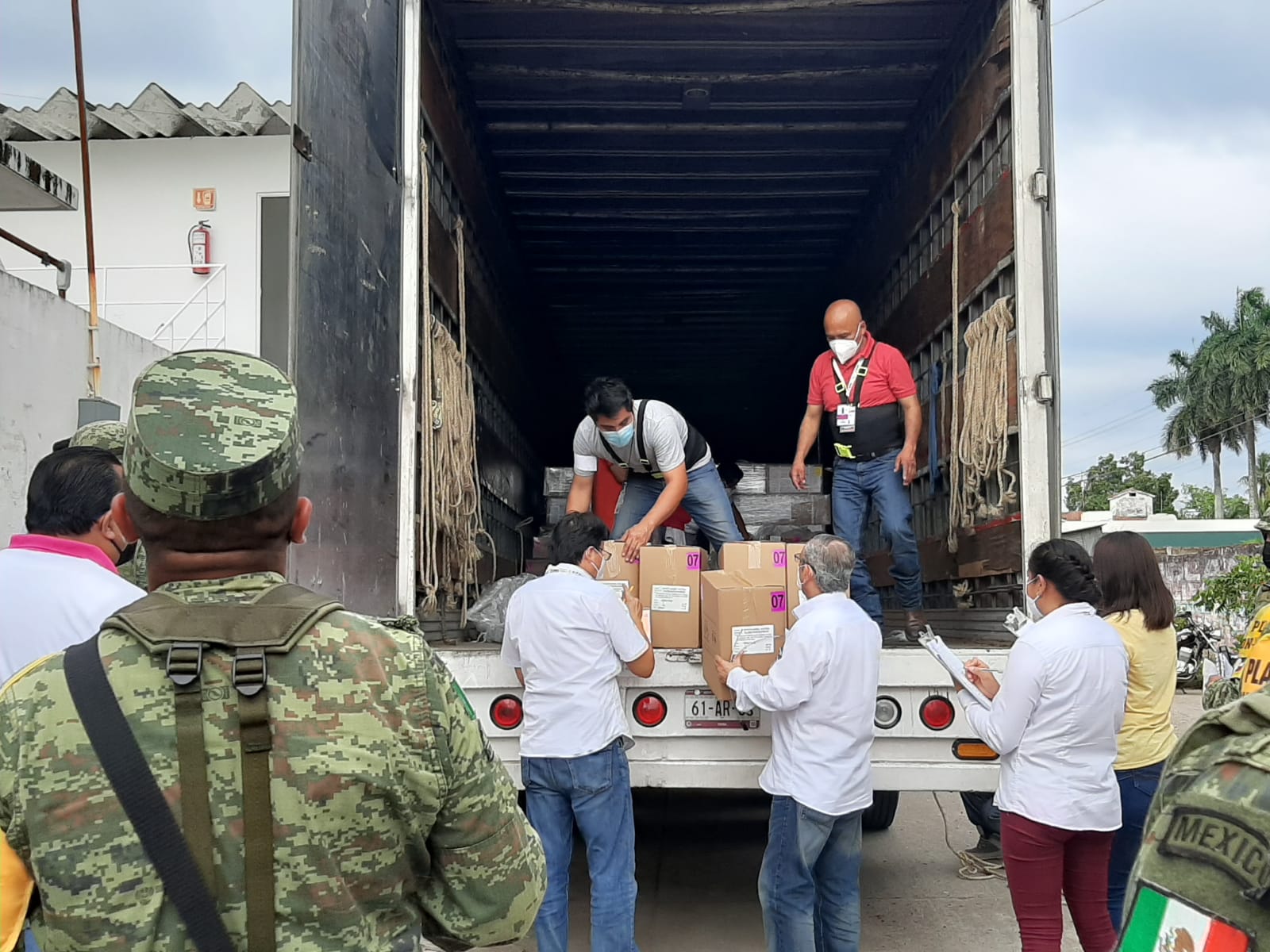 Llegaron a Martínez de la Torre las boletas electorales para la elección federal