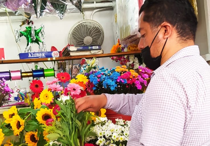 Venta de flores se recuperó el 14 de febrero