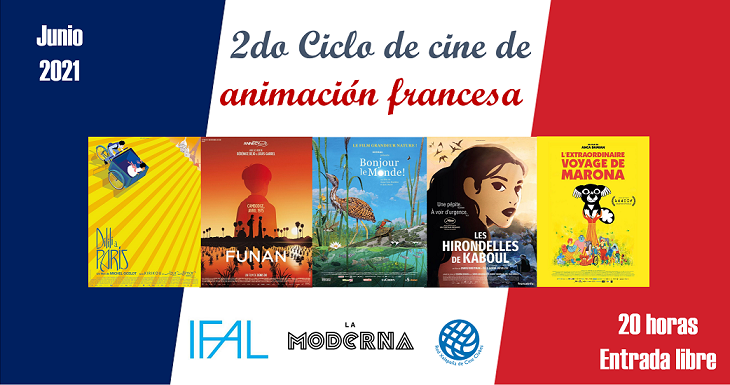 Invitan al 2º Ciclo de cine de animación francesa en La Moderna