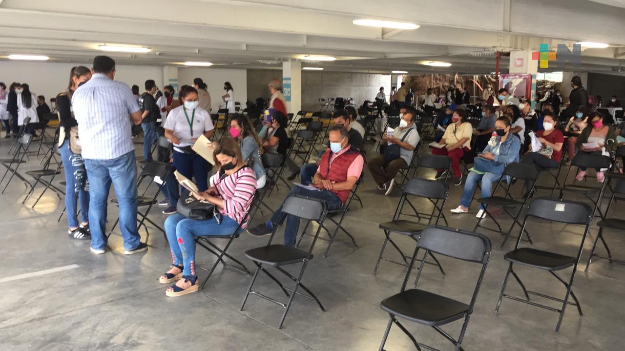 Para jornada de vacunación contra COVID-19 se utilizó Torre Olmo, en reemplazo del COBAEV 35