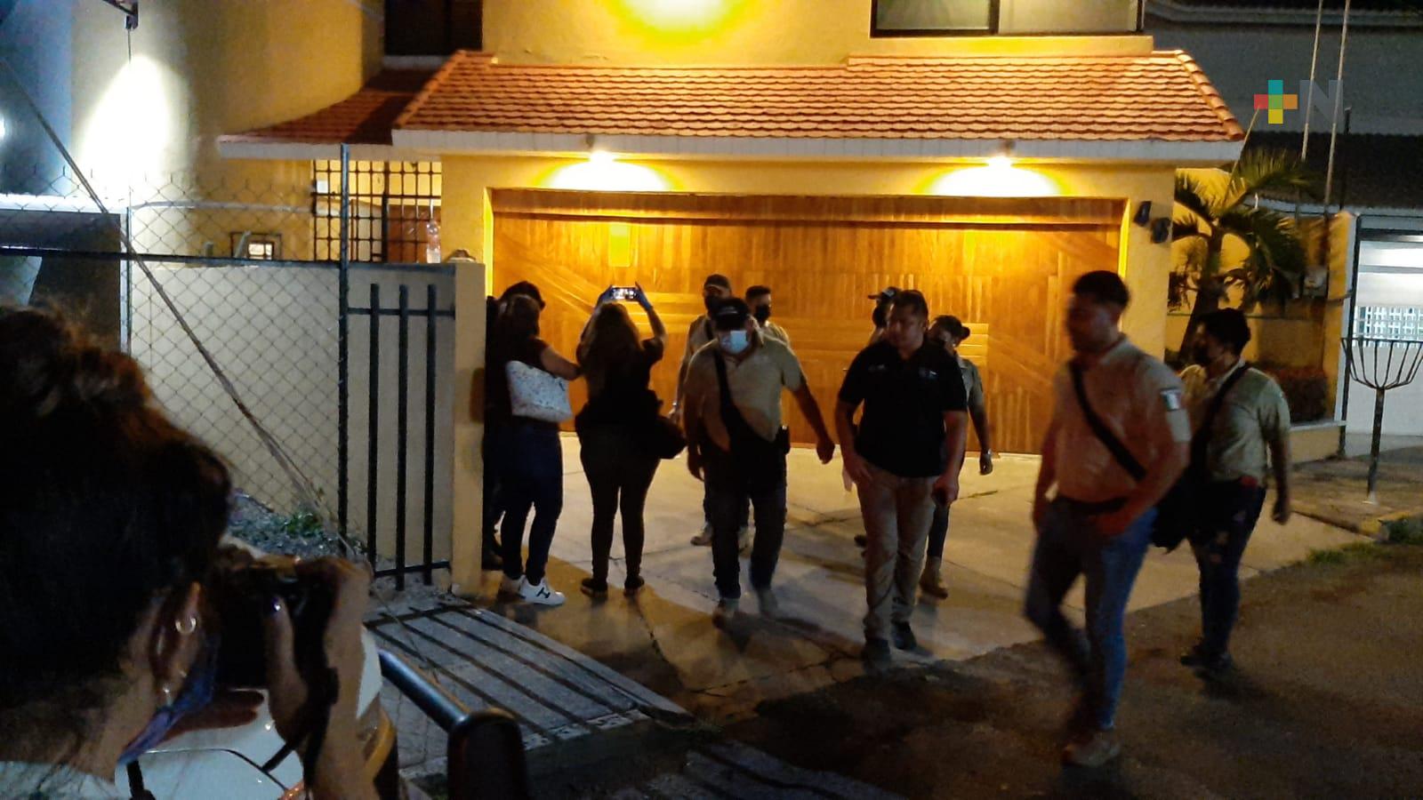 Catearon casa de Marlon «N» presunto feminicida