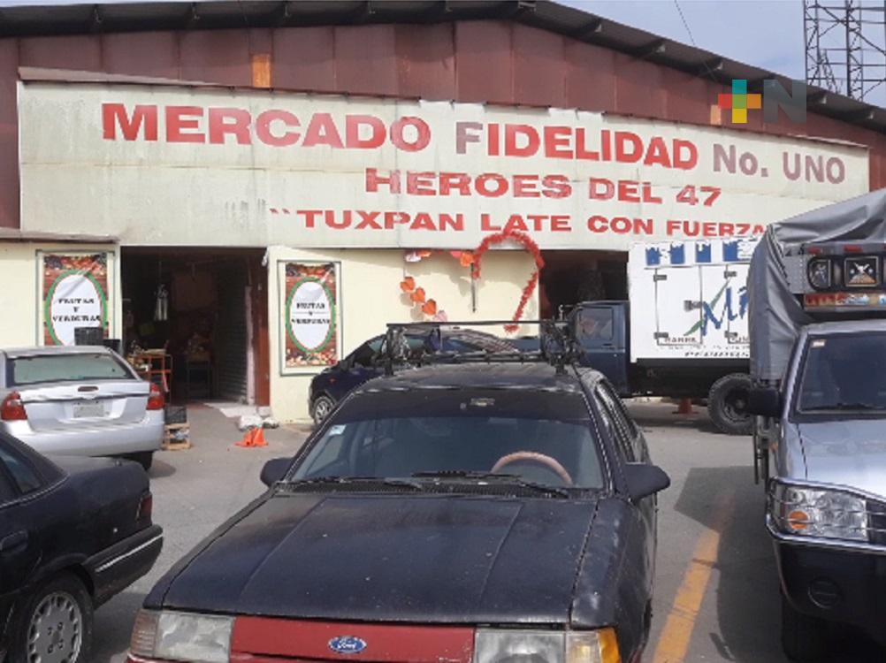 En breve será entregado techo del mercado Héroes del 47 en Tuxpan