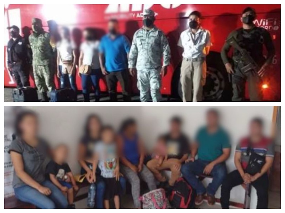 Rescató SSP a 57 migrantes centroamericanos, en cuatro municipios del sur de Veracruz