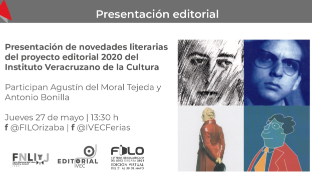 Presenta IVEC novedades editoriales en la 12ª Feria Iberoamericana del Libro Orizaba 2021