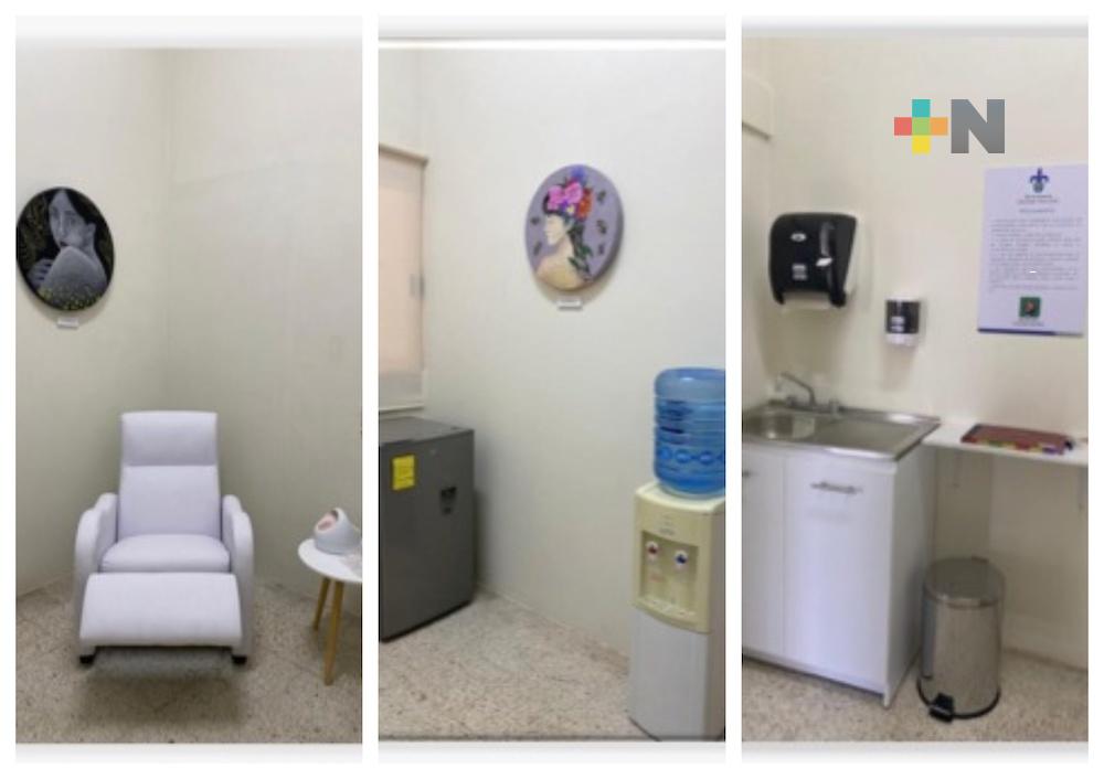 Crearon la primera sala de lactancia materna en la Universidad Veracruzana