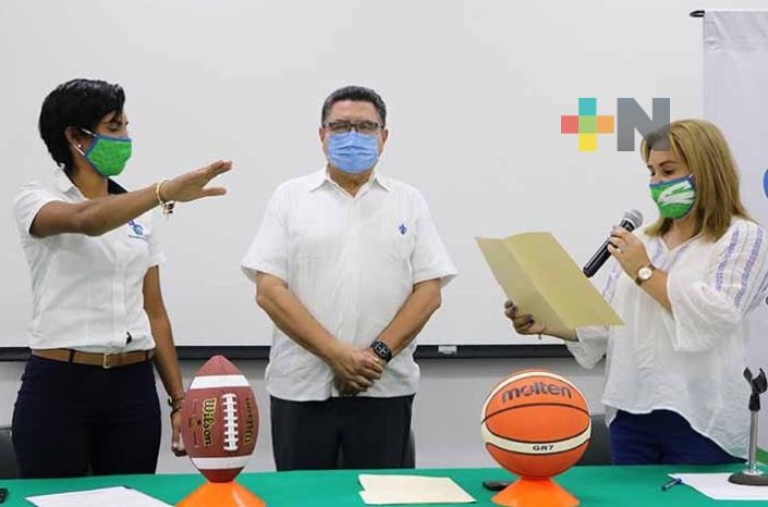 Selma Hernández, nueva coordinadora deportiva en Coatza-Mina