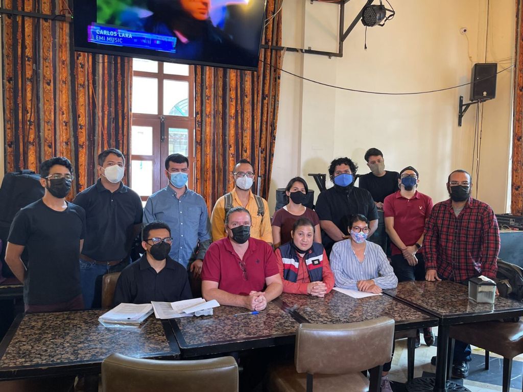 Claman justicia y respeto integrantes de la Orquesta Filarmónica de Boca del Río